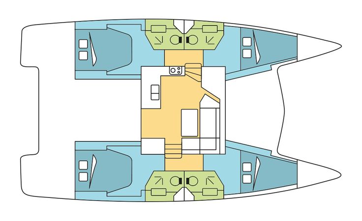 Fountaine Pajot Lucia 40 | Ines