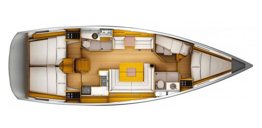 Jeanneau Sun Odyssey 439 | Sea & Sky2