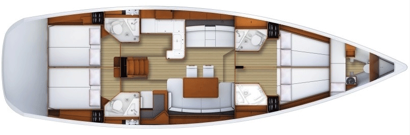 Jeanneau Sun Odyssey 53 | Mocha 2