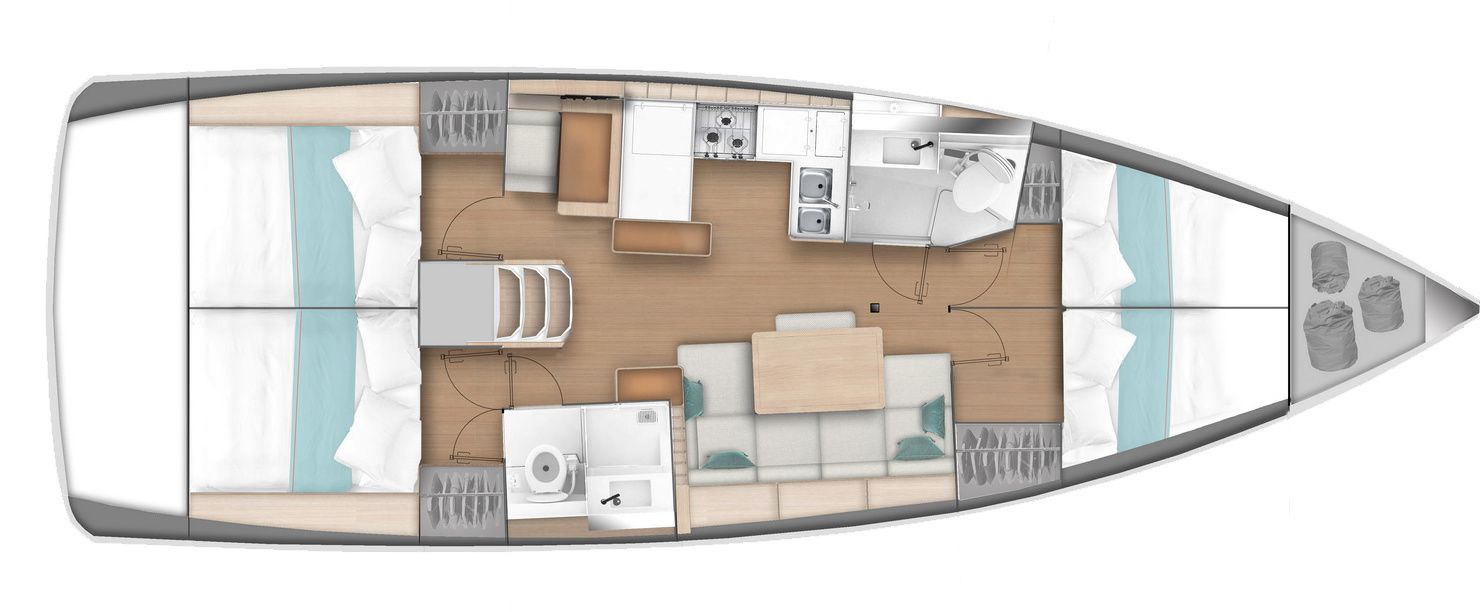 Jeanneau Sun Odyssey 440 | Sunsail 20