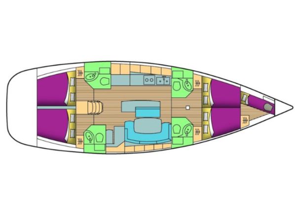 Beneteau Cyclades 50 | Siora Maria