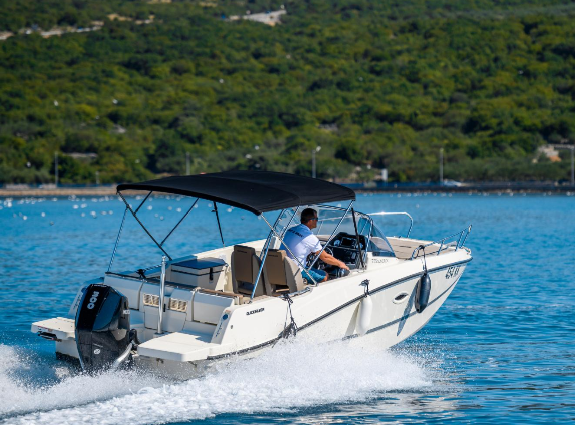 Quicksilver 755 Sun Deck | 454 KK