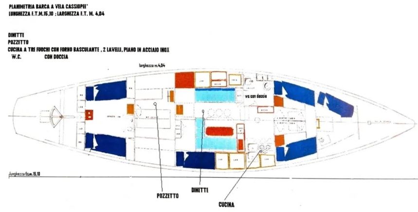 Cantieri Cook Ketch | Cassiopèe