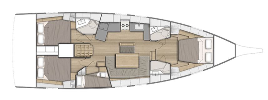 Beneteau Oceanis 46.1 | Sine Cura 3