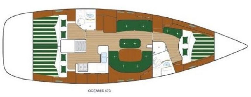 Beneteau Oceanis Clipper 473 | Bugia