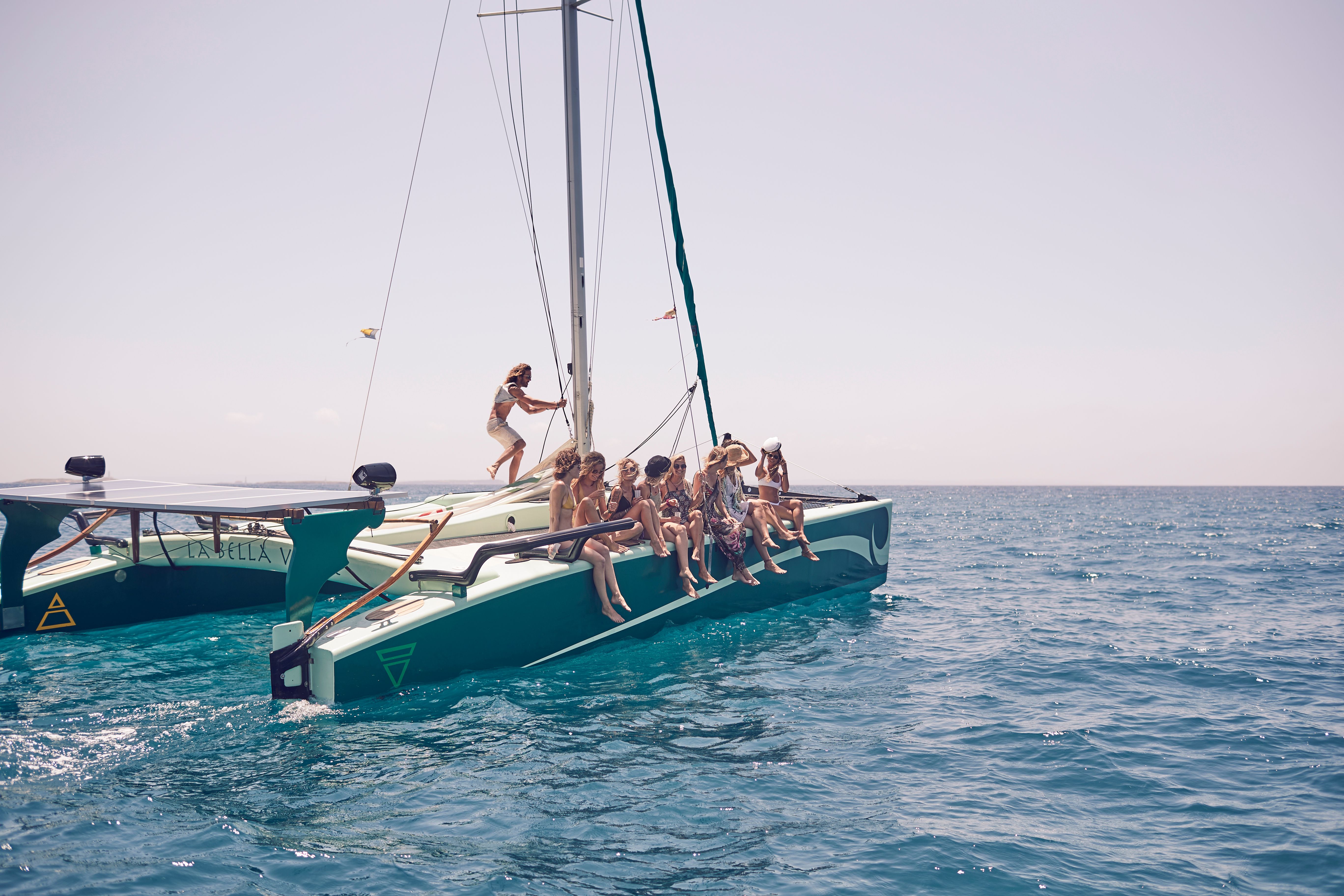 Custom Built Eco Catamaran | La Bella Verde