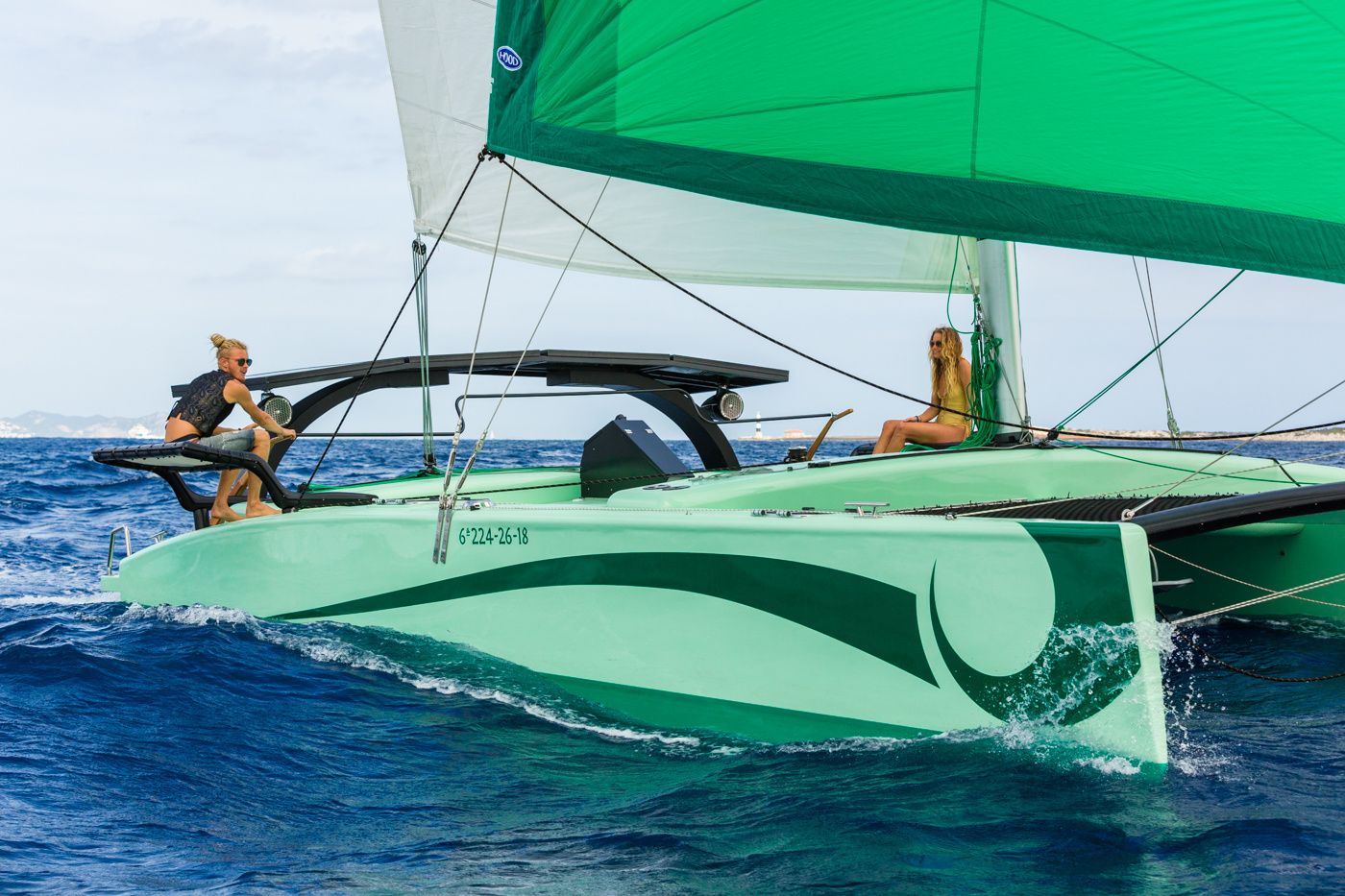 Custom Built Eco Catamaran | Dragonfly