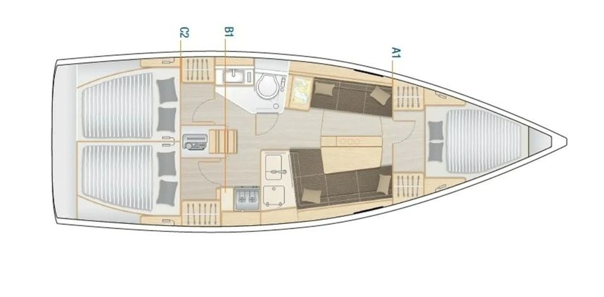 Hanse 348 | Mola 22-3 Breege