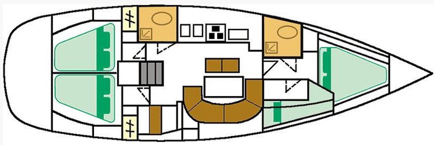 Beneteau Oceanis Clipper 411 | Simonetta