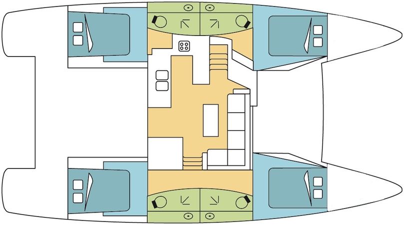Fountaine Pajot Elba 45 | Night Breeze