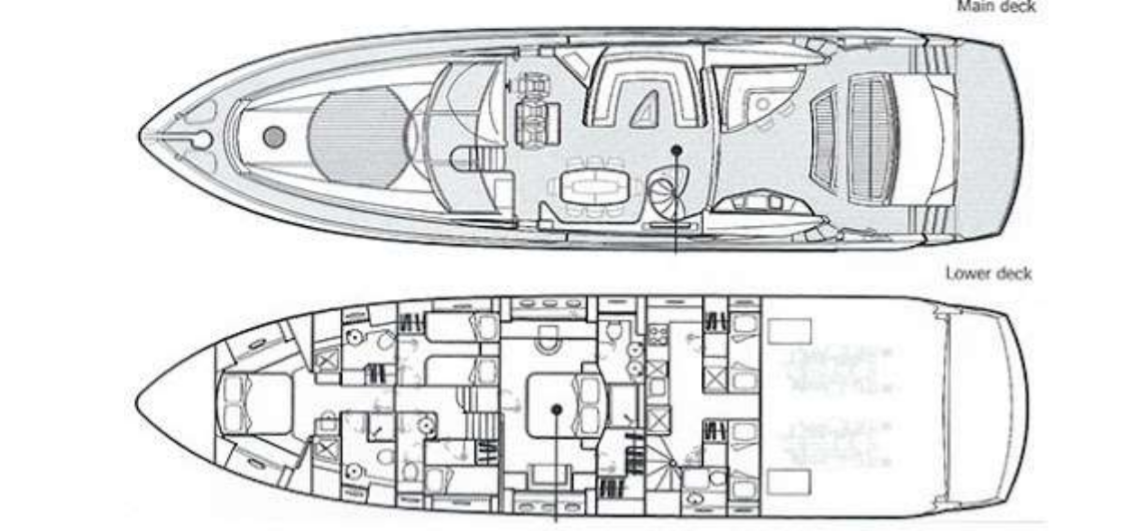 Sunseeker 82 | Light Blue