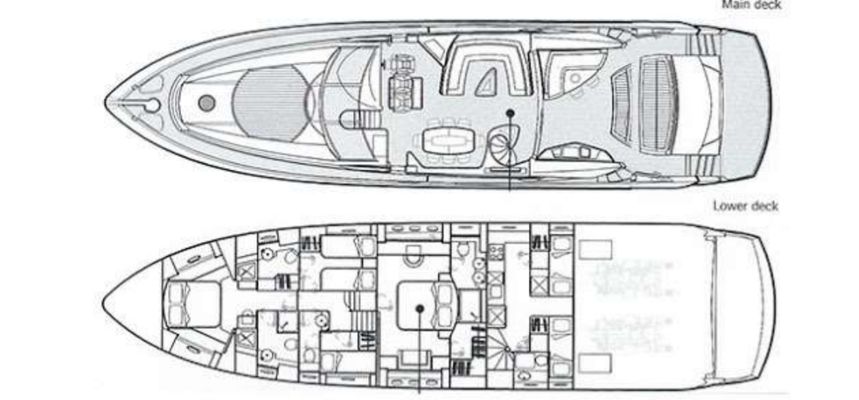 Sunseeker 82 | Light Blue