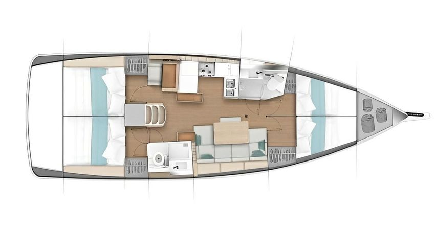 Jeanneau Sun Odyssey 440 | Simoun