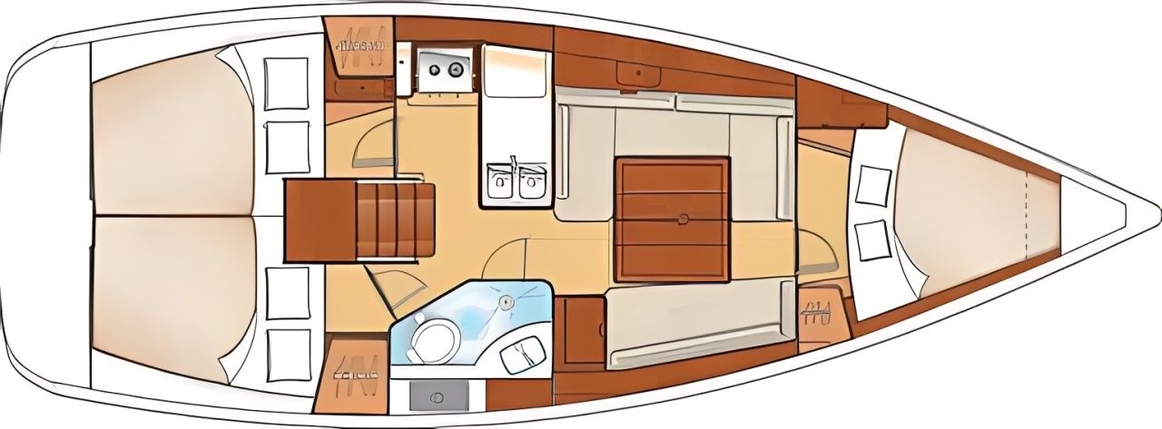 Beneteau Oceanis 34 | Fun Five