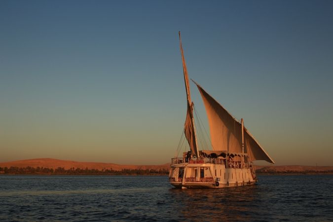 Custom Built Dahabiya | Luxor Sailing Dahabiya