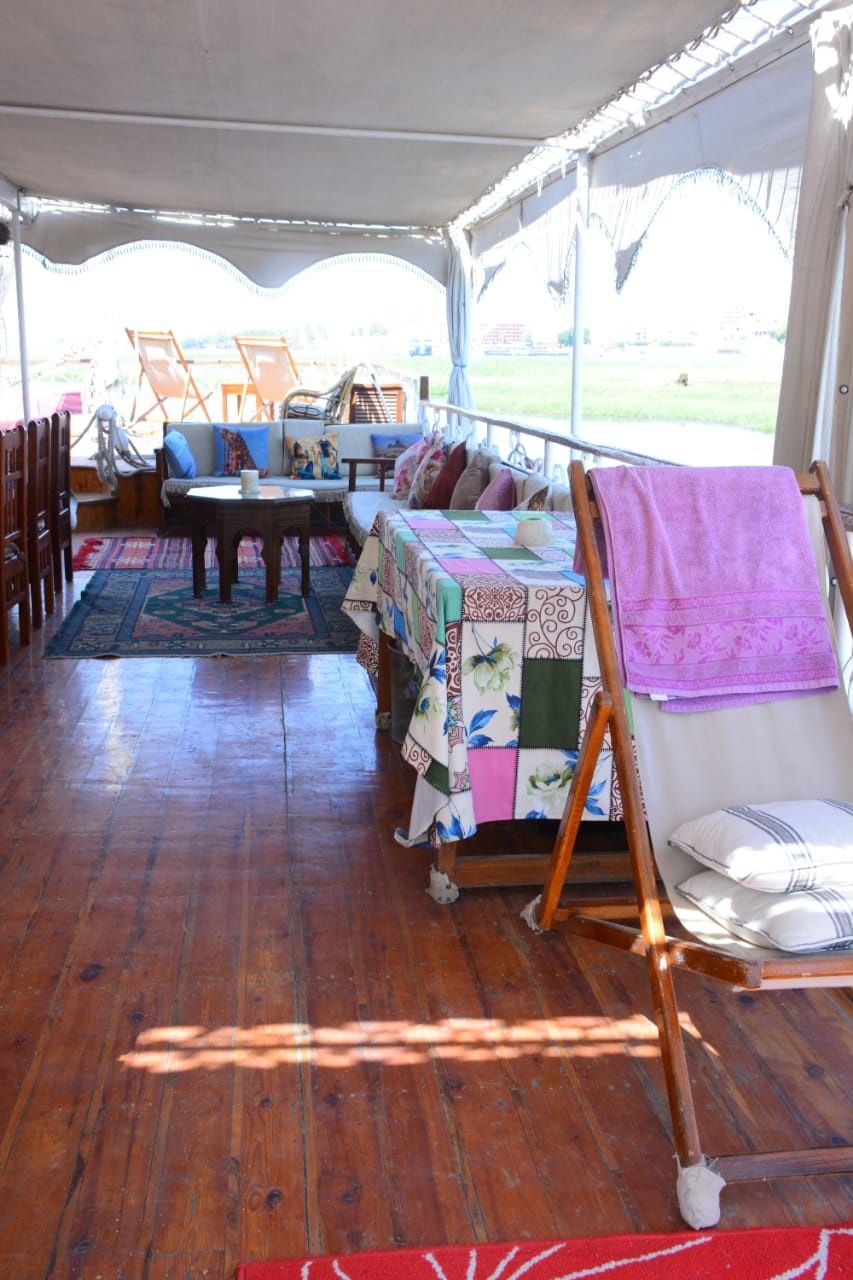 Custom Built Dahabiya | Luxor Sailing Dahabiya