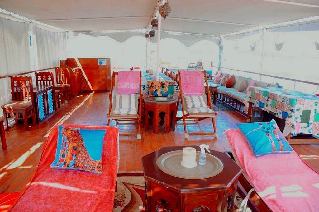 Custom Built Dahabiya | Luxor Sailing Dahabiya