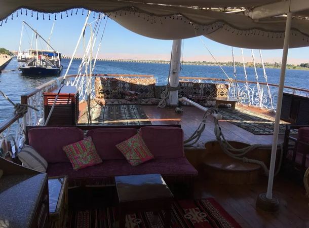 Custom Built Dahabiya | Luxor Sailing Dahabiya