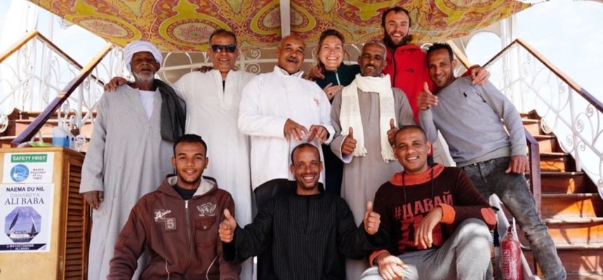 Custom Built Dahabiya | Luxor Sailing Dahabiya