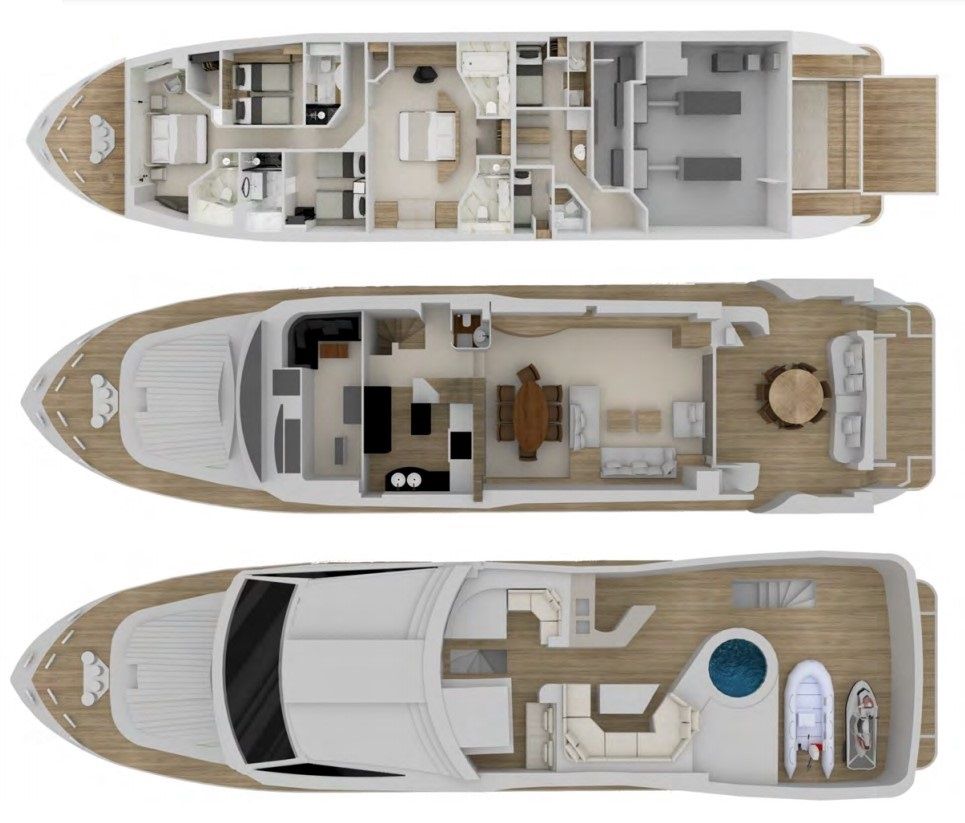 Ferretti 880 | Estia Yi
