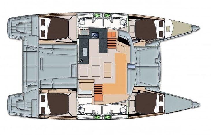 Fountaine Pajot Helia 44 | Paradise Sailing