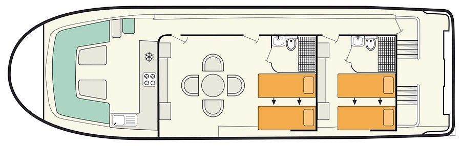Le Boat Vision 2 | Comfort Plus 1