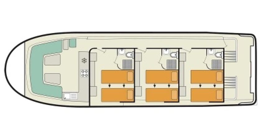 Le Boat Vision 3 | Comfort Plus 22