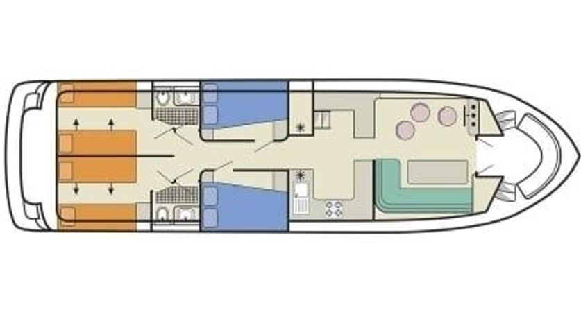 Le Boat Salsa A | Comfort 4