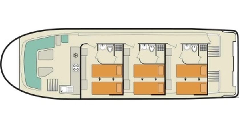 Le Boat Vision 3 | Comfort Plus 10
