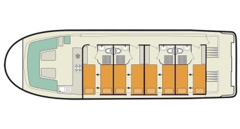 Le Boat Vision 4 | Comfort Plus 9