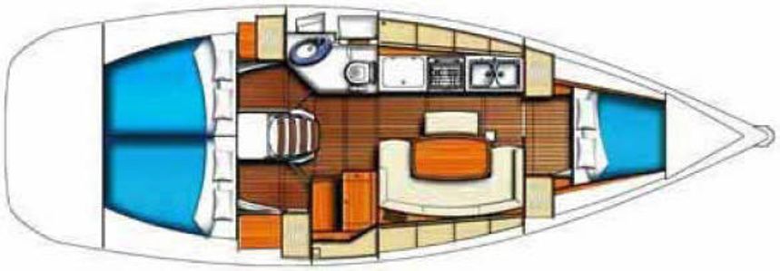 Beneteau Oceanis Clipper 393 | Aeolian Too