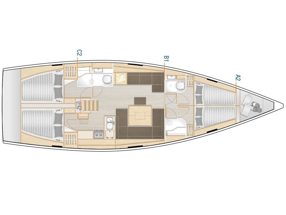 Hanse 458 | Avra
