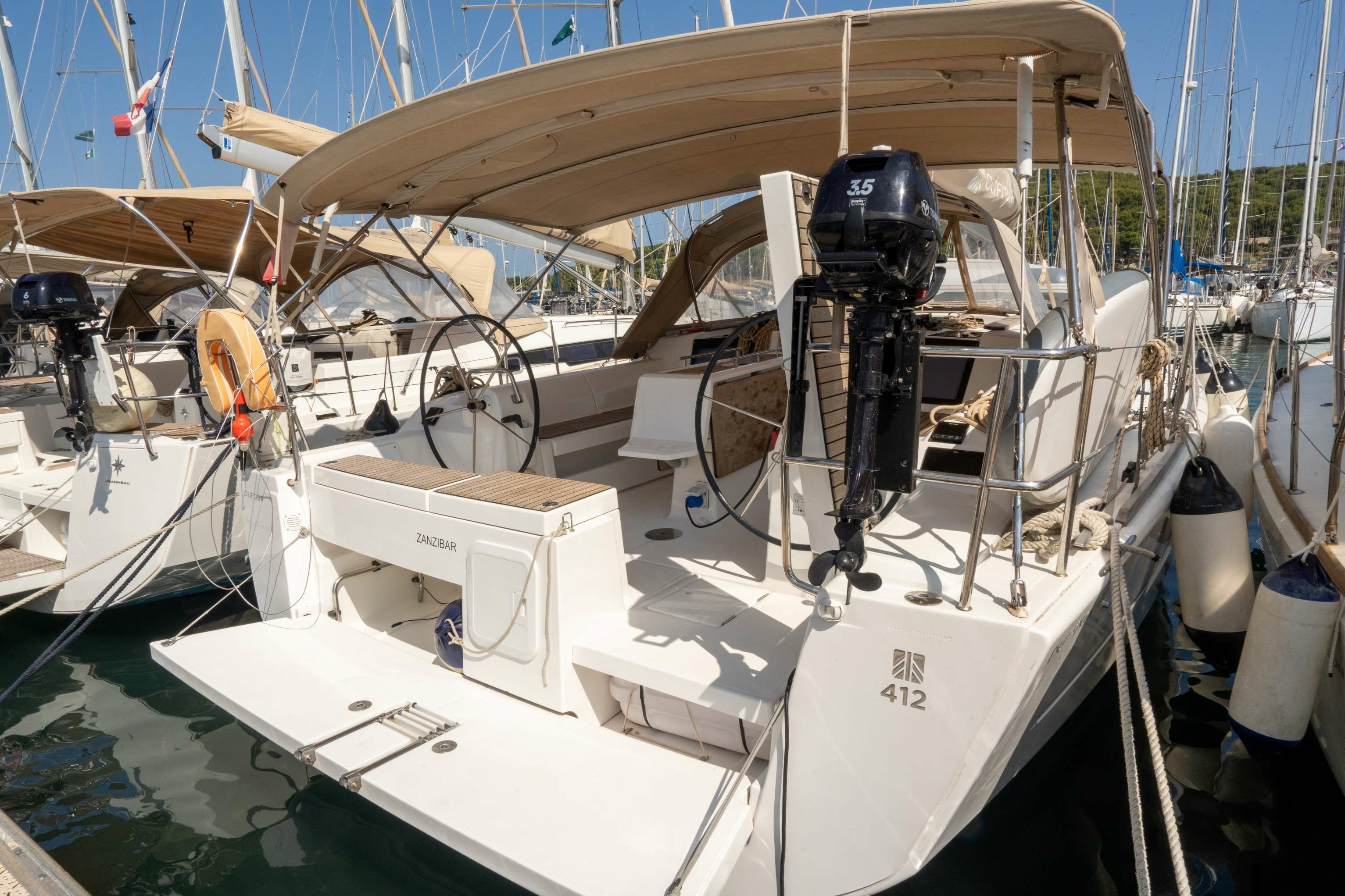 Dufour 412 | Zanzibar