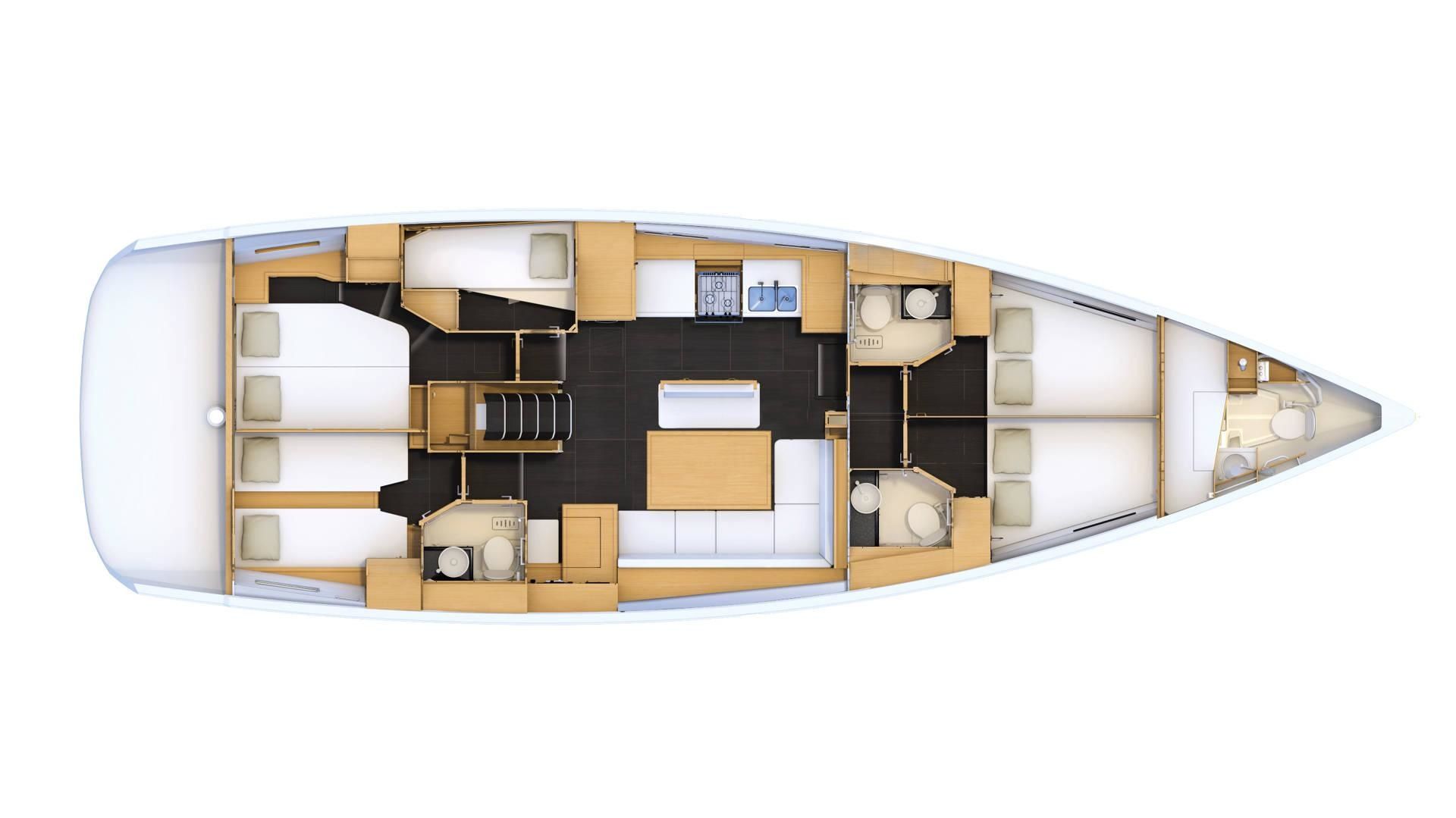 Jeanneau 54 | Duca del Sale