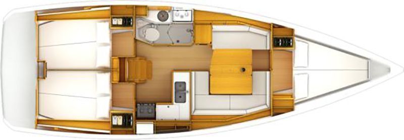 Jeanneau Sun Odyssey 389 | Teeyah