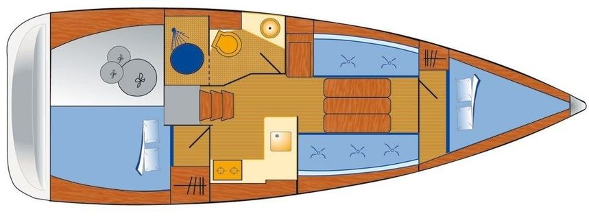 Jeanneau Sun Odyssey 349 | Toupty