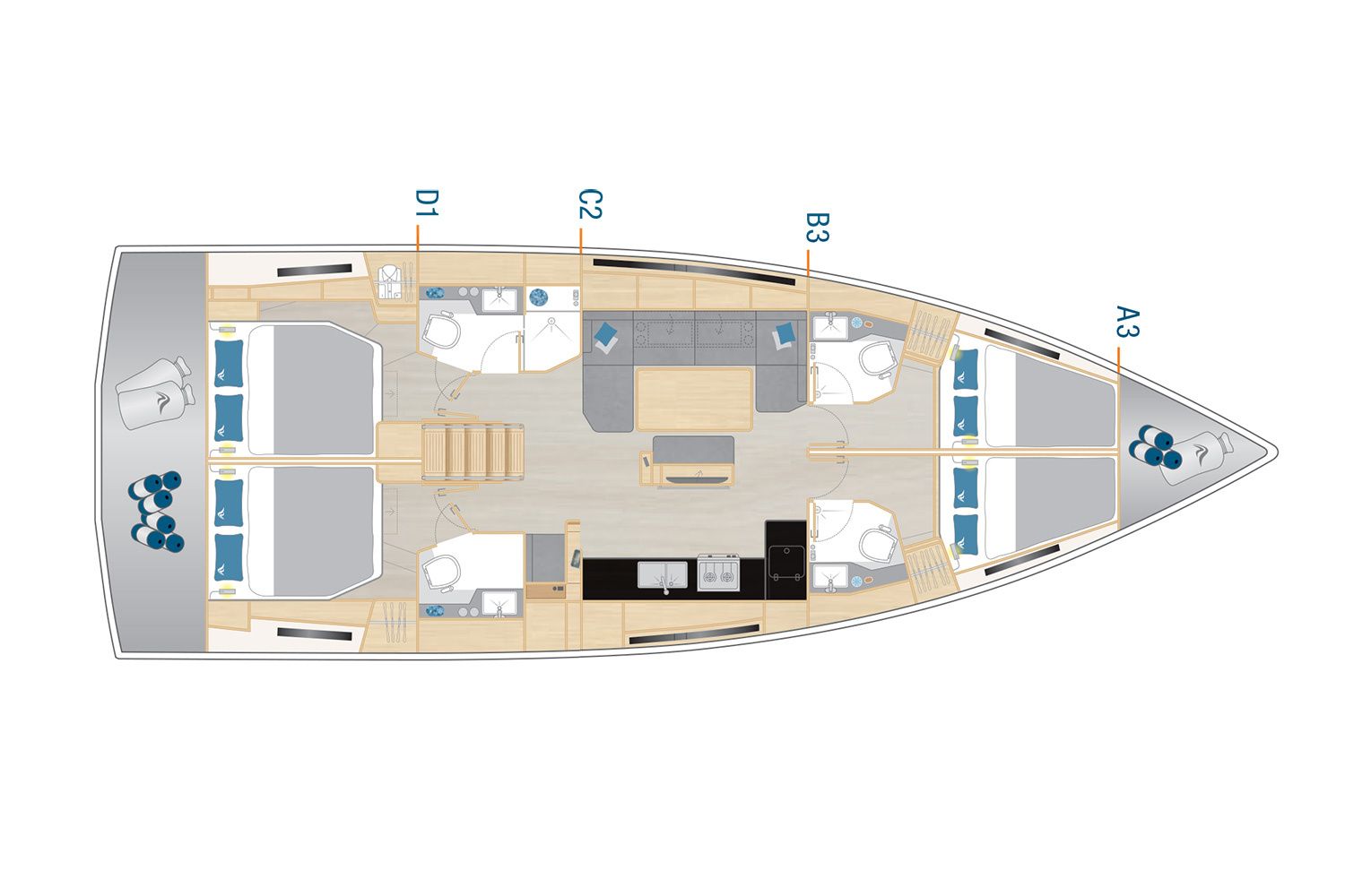 Hanse 460 | Libertas