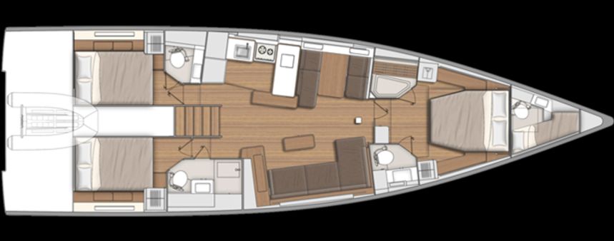 Beneteau Oceanis 54 | Big Blue