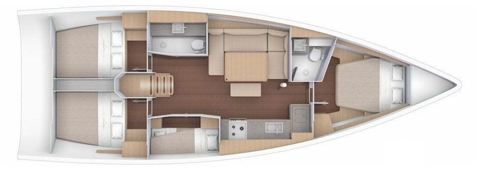 Dufour 430 | Lucia 1