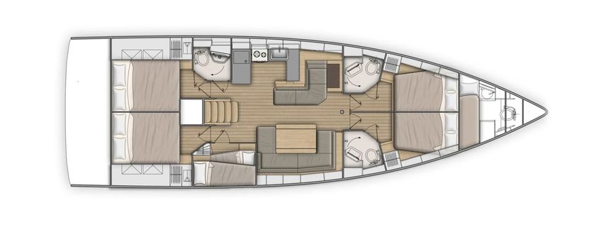 Beneteau Oceanis 51.1 | Yria