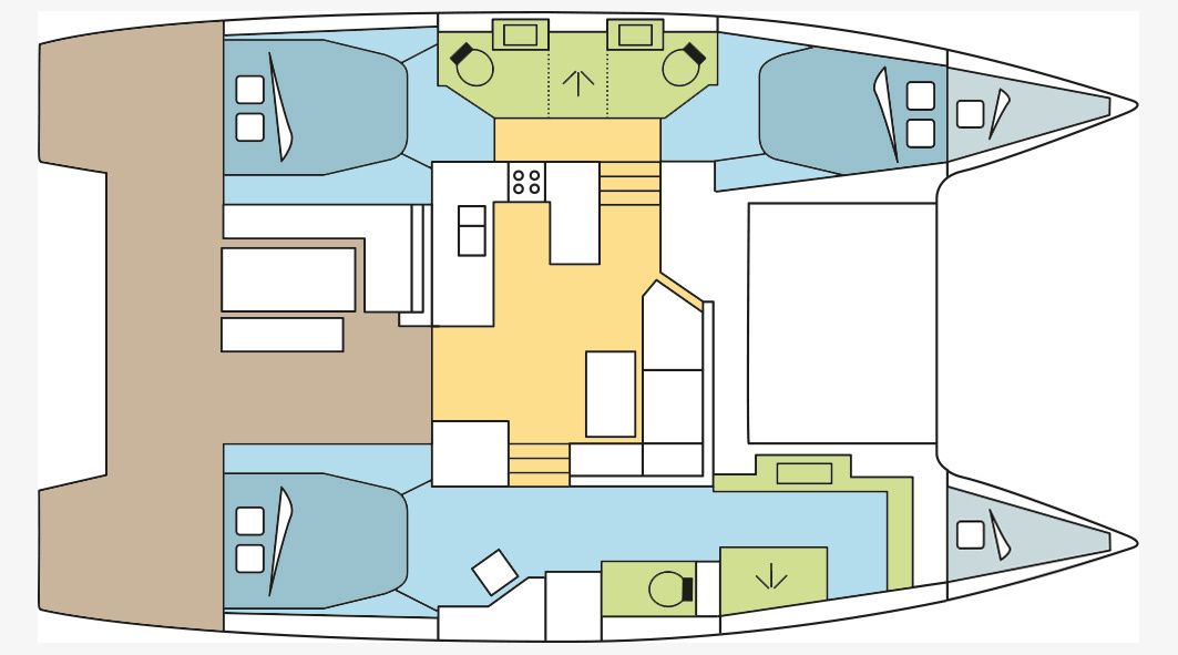 Fountaine Pajot Astrea 42 | Narnia