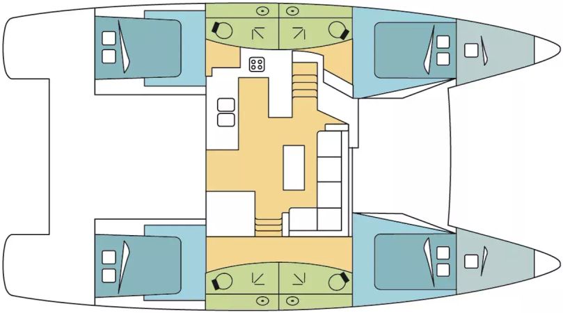 Fountaine Pajot Elba 45 | Ave