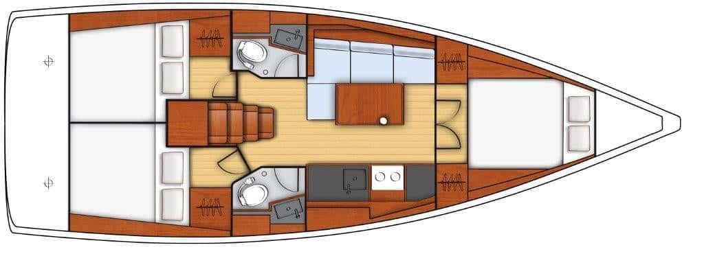 Beneteau Oceanis 38.1 | Rosa Bella