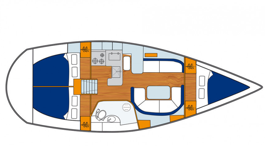 Beneteau Oceanis Clipper 361 | Idefix