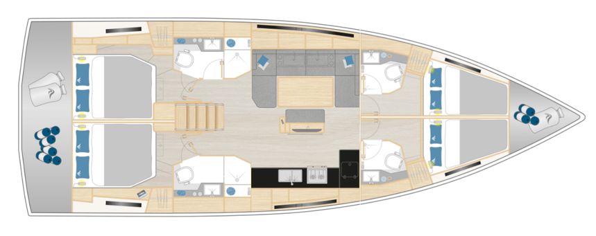 Hanse 460 | Janina