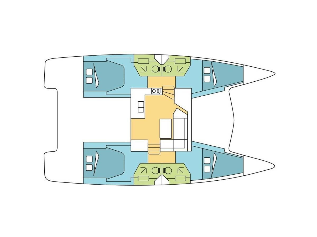 Fountaine Pajot Isla 40 | Chilli