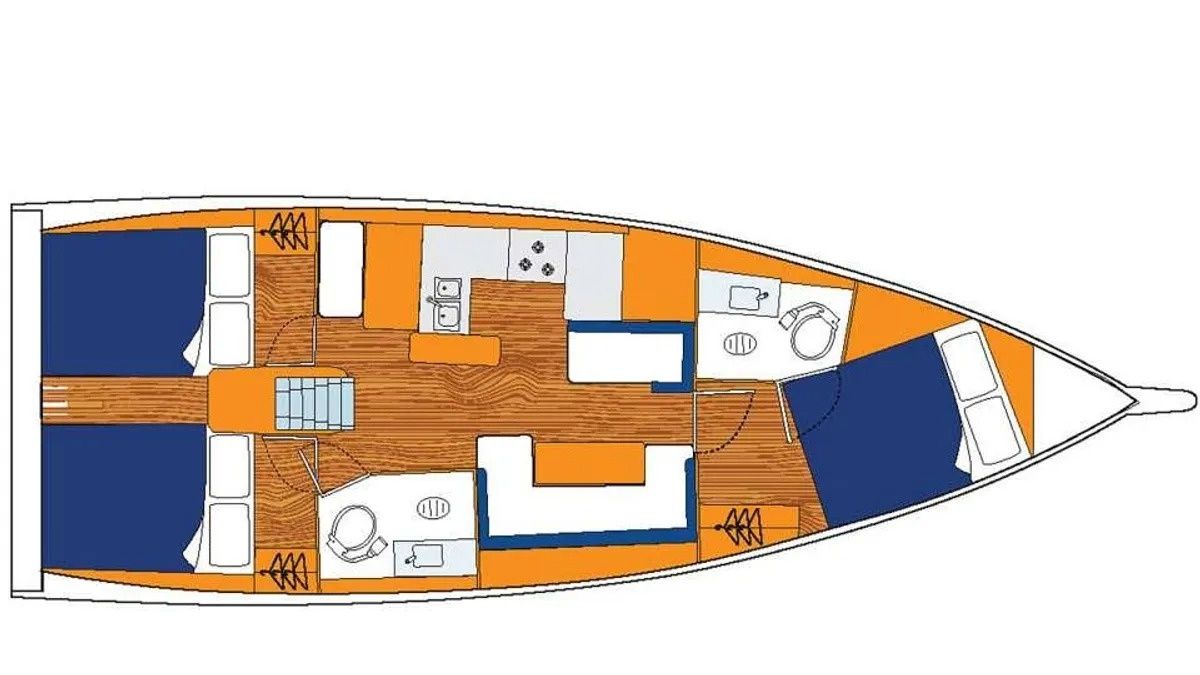 Jeanneau Sun Odyssey 410 | Sunsail 22