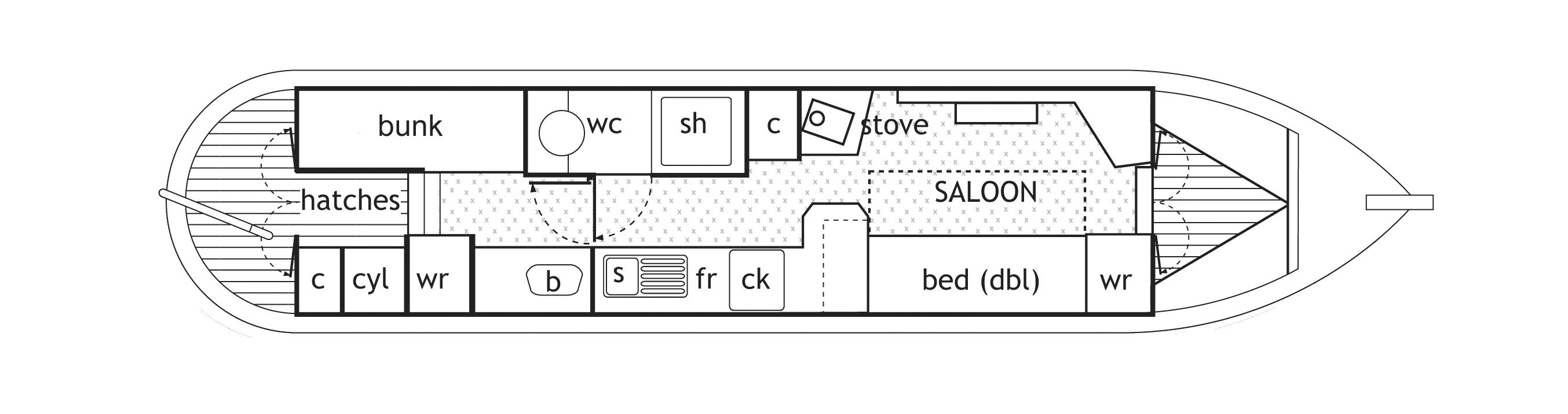 Custom Built Narrow Boat | Wrekin
