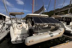 Excess 11-katamaran som charterexempel på Saint Martin