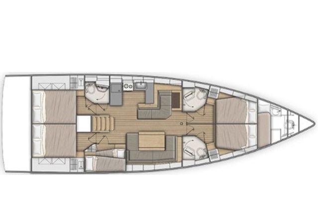 Beneteau Oceanis 51.1 | Black Swan
